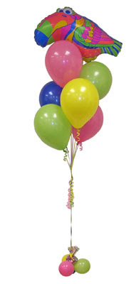 Ankara Etlik Antares Alveri merkezi AVM iek yolla Sevdiklerinize 17 adet uan balon demeti yollayin.