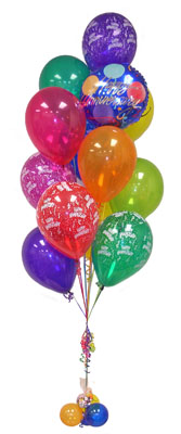Ankara ankaya Taurus AVM iekiler iek sat Sevdiklerinize 17 adet uan balon demeti yollayin.