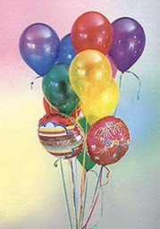 Ankara Sincan Gimsa AVM iek online iek siparii 19 adet karisik renkte uan balon buketi