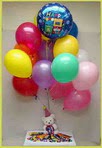 Ankara Yenimahalle Akvaryum AVM iek yolla 25 adet uan balon ve 1 kutu ikolata hediye