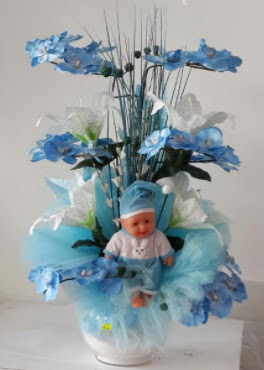 Mavi cam bebekli bebek doum iei Ankara ankaya Taurus AVM iekiler iek sat