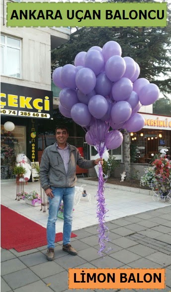 Ankara 50 adet istenilen renkte uan balon Ankara ankaya Karum i ve alveri merkezi AVM ucuz iek gnder